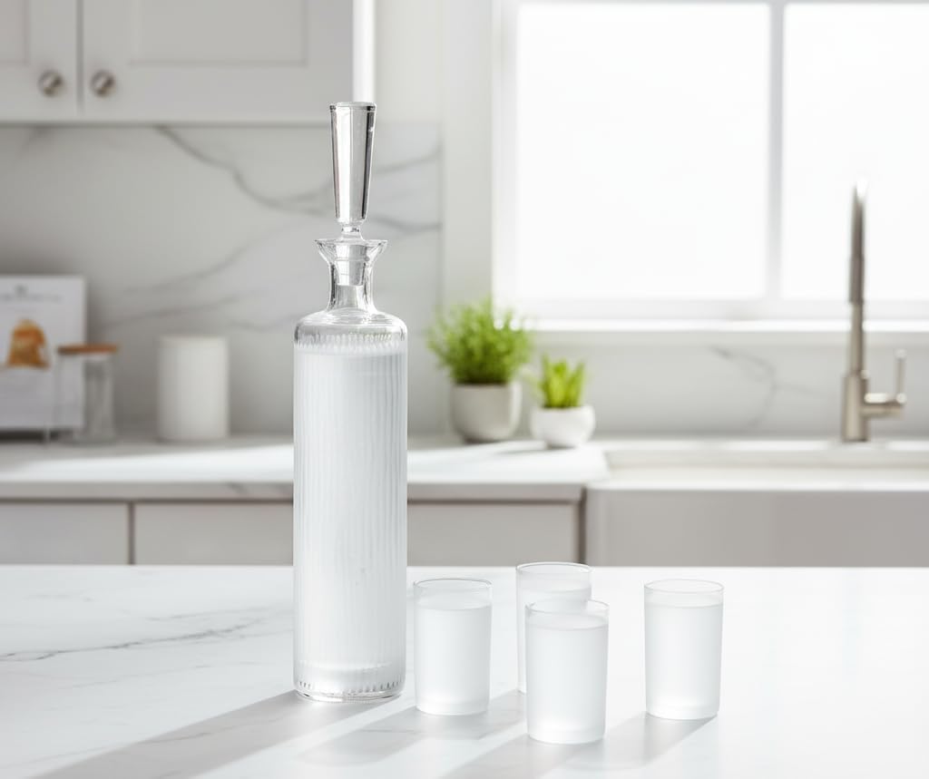 Ravenscroft Crystal Vodka Decanter, 23.5-Oz., Made In Europe, Lead-free Crystal, Gift Idea