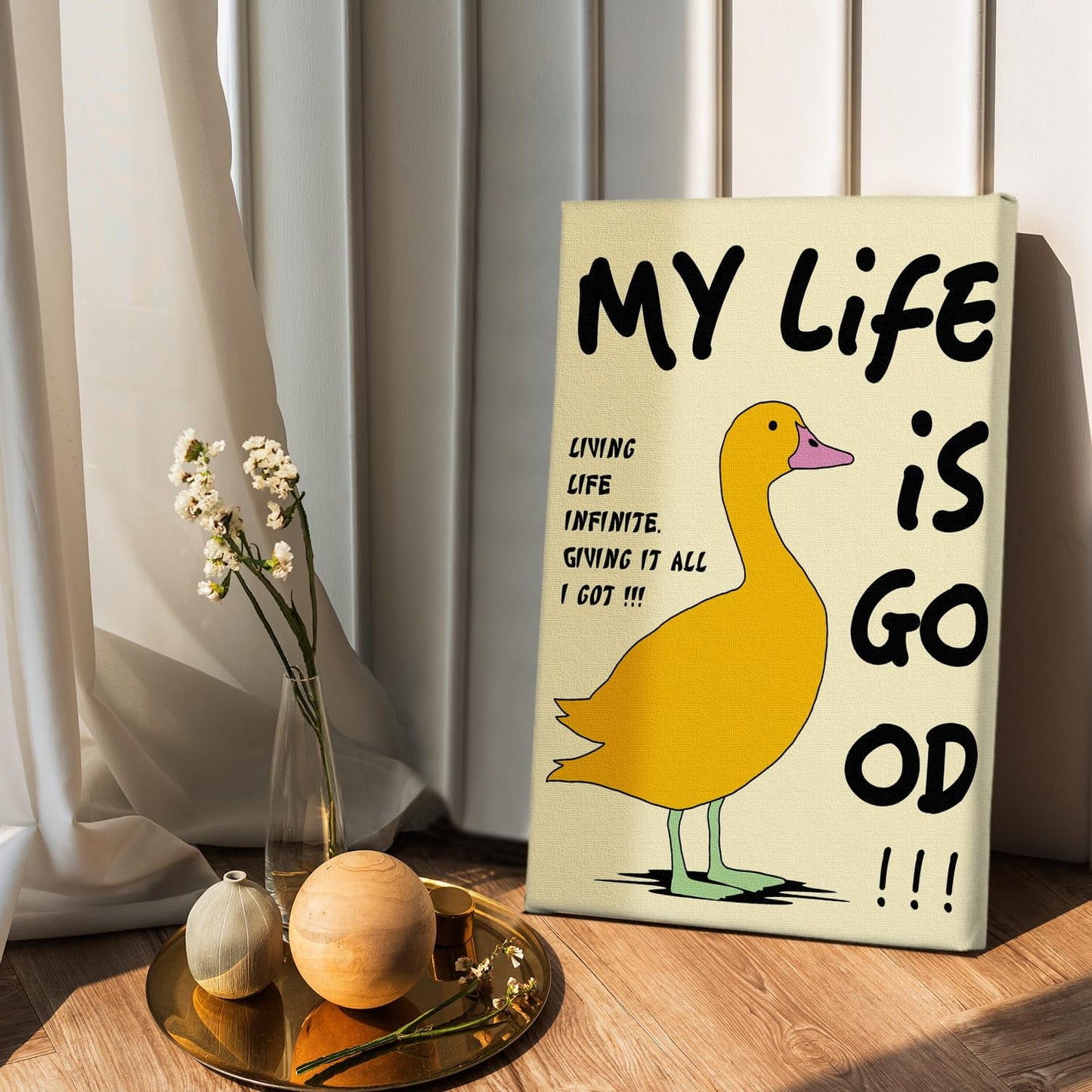 DIHSIEG Canvas Wall Art Print Frameless Floral Canvas Picture Poster, Motivational Wall Art Canvas Decor, Bedroom Canvas Prints, Dark Wall Art 12x16 Inch (dark green6)