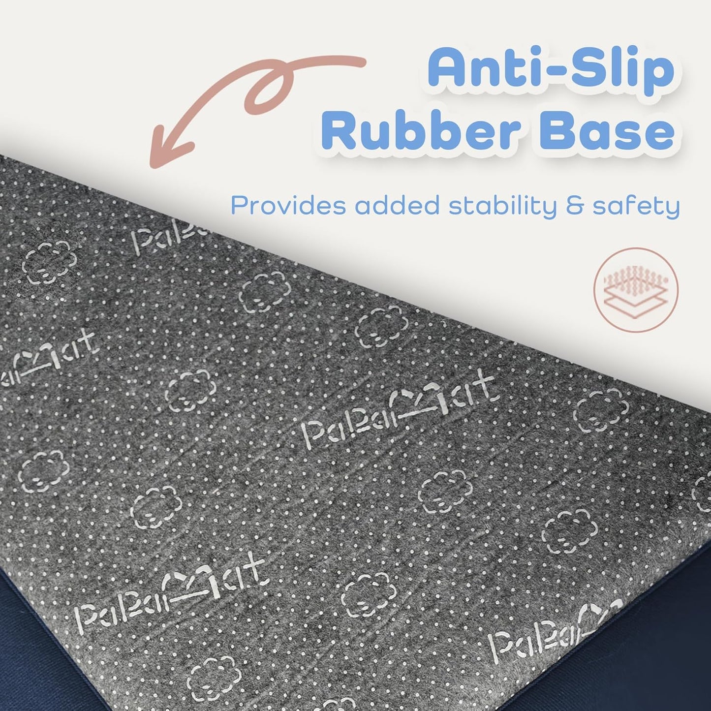 1.3" Thick Educational Baby Floor Play Mat 79x118, Basic Padded Memory Foam Kids Mat, Large Non-Slip Plush Playmat for Nursery Playroom Classroom (Planet)