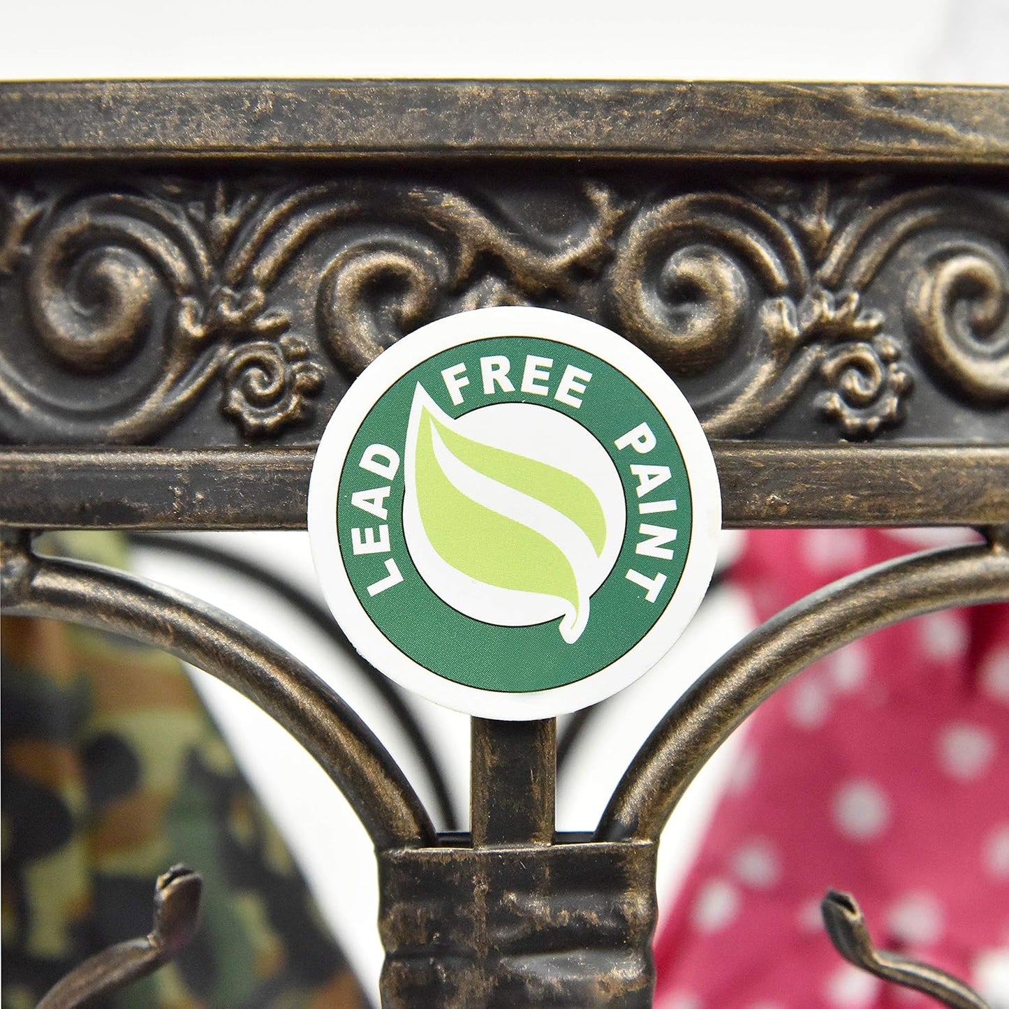 Dualplex Super Quality Umbrella Stand, Umbrella Holder Antique Look Metal Entry Hallway Décor, Wallside Style w/Removable Drip Tray Home Office Decoration Rack Holds Umbrellas Canes Walking Stick