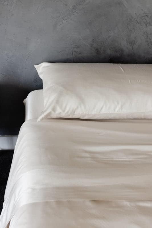 Cozy Earth Luxury Bed Sheet Set - 100% Viscose from Bamboo Fabric, Ultra-Soft & Breathable, Fits Regular & Deep Pocket Mattresses up to 20" - 4 Pieces California King Sheet Set Oat