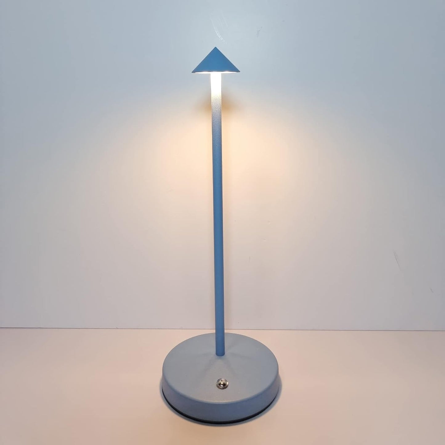 Cordless Table Lamps,Rechargeable Led Touch Bar Lamp,Portable Battery Desk Lamp,Brightness Dimmable Small Table Lamps,Minimalist Design,for Living Room/Restaurant/Couple Dinner/(Blue)