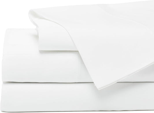 Cozy Earth Luxury Bed Sheet Set - 100% Viscose from Bamboo Fabric, Ultra-Soft & Breathable, Fits Regular & Deep Pocket Mattresses up to 20" - 4 Pieces King Sheet Set White
