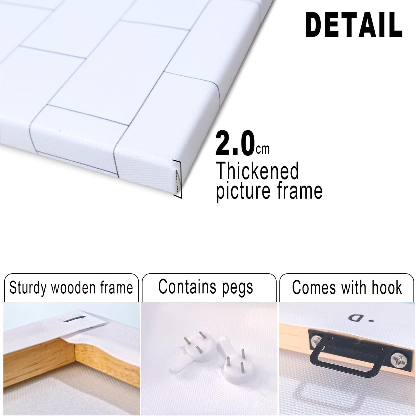 DIHSIEG Inspirational Canvas Wall Art Funny Bathroom Wall Art Print Poster, Frameless Canvas Decor,with Hook, Can be Placed on the Table,Motivational Prints,Dark 12x16 Inch