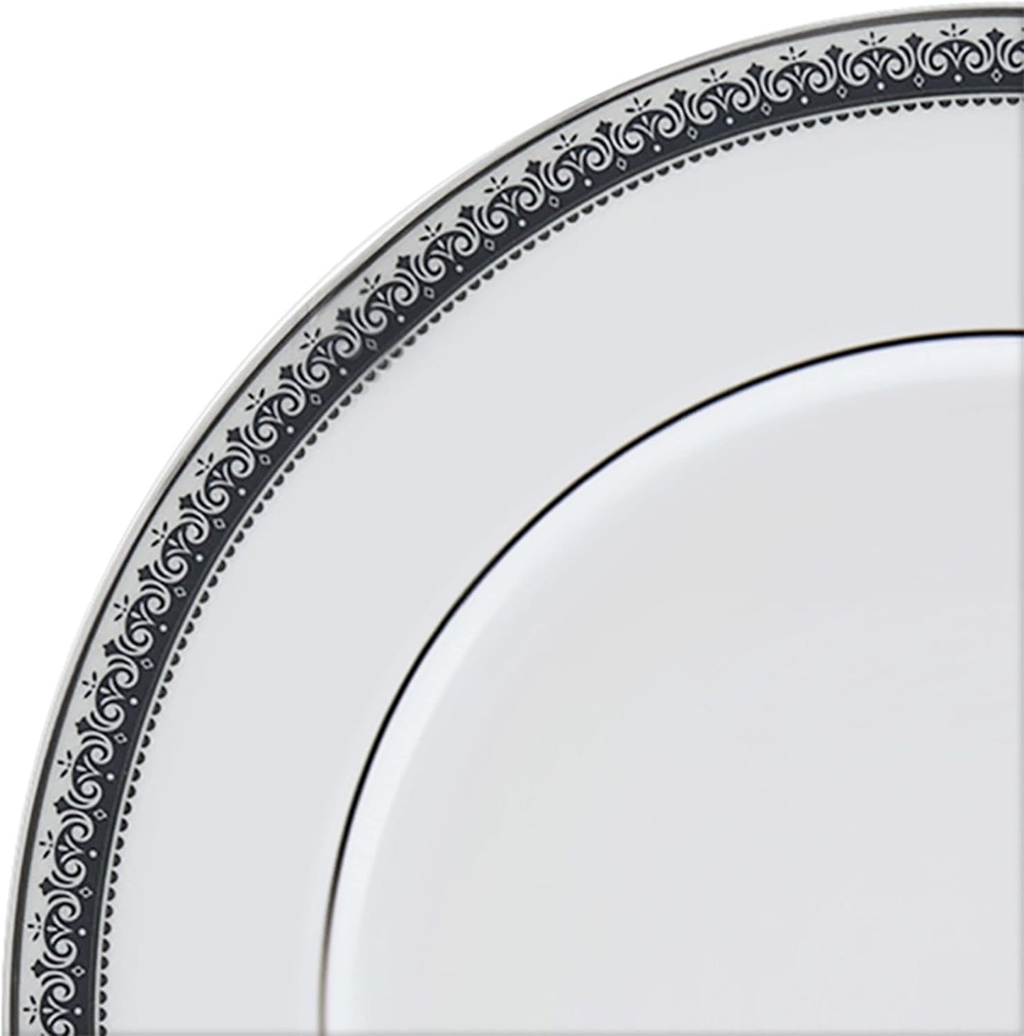 Mikasa Platinum Crown Cobalt 40-Piece Dinnerware Set, Service for 8