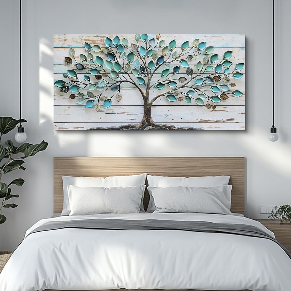 MHARTK66 30 X 60 Wall Art For Living Room Abstract Wall Decor For Bedroom Large Wall Art Canvas Prints Tree Landscape Picture Framed Artwork For Walls Office Paintings Modern Decorations For Home