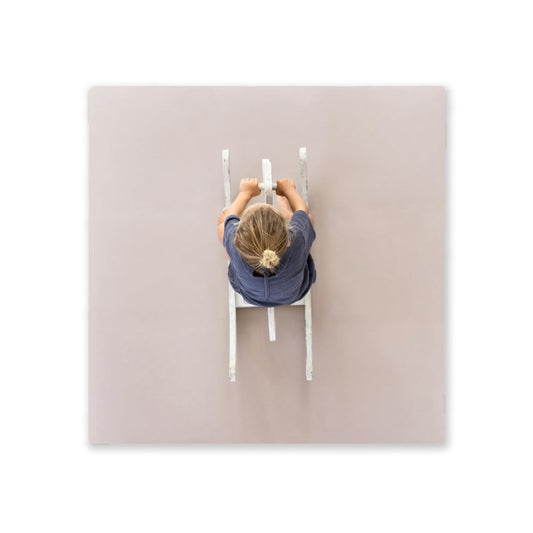 Toddlekind Solid Color Foam Play Mat 4x4 Baby Playmat. Stylish, Non-Toxic, Odorless, Plain Design Puzzle Play Mat 0m+ (Rose/Blush/Nude)