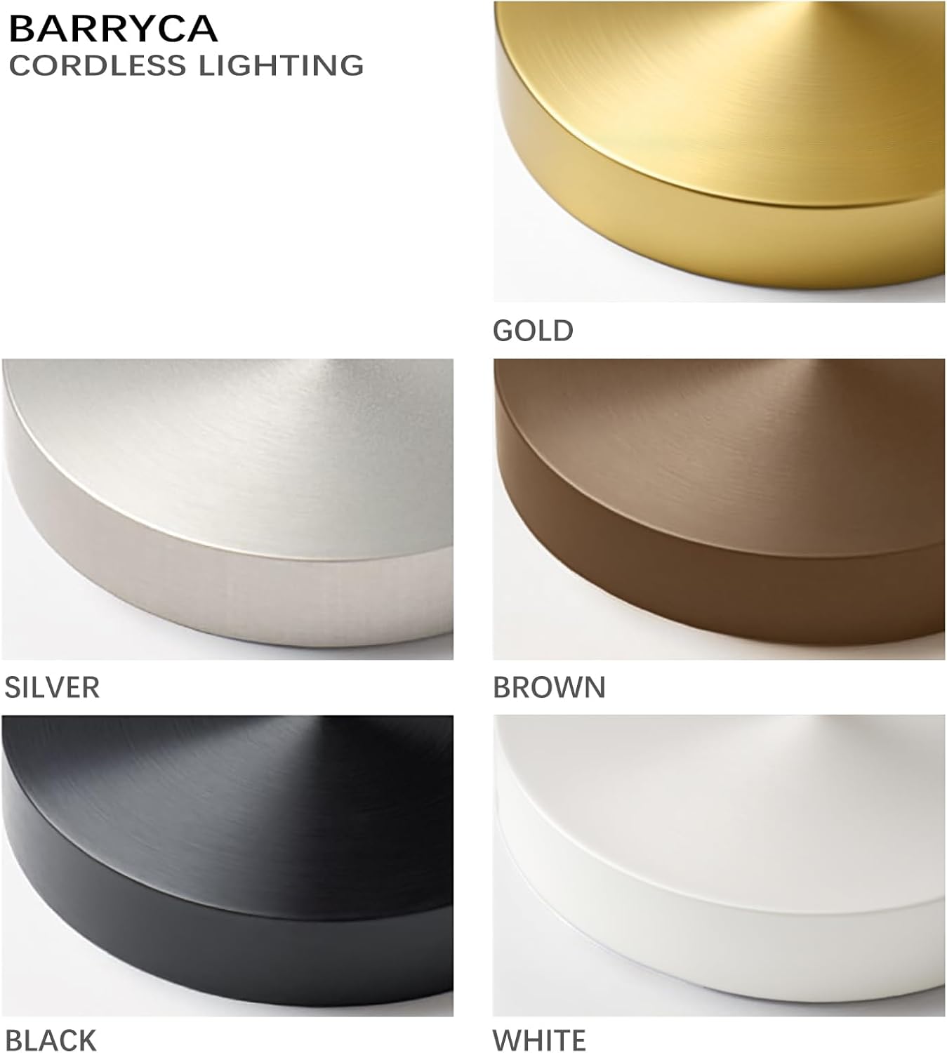 2 Pack Cordless Rechargeable Table Lamp, 3 Color Temperature & Dimmable, IP54 Waterproof Battery Operated Portable LED Light for Outdoor, Patio, Restaurant, Bedside, Shower (Bamboo)