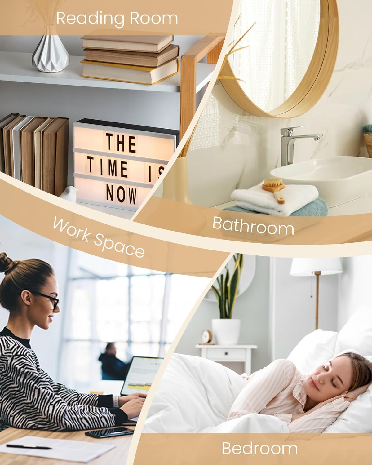 M&SENSE Amber Citrus Reed Diffuser: 6.3 fl oz Lemon & Linen Scented Aroma Set with Light & Subtle Fragrance, Non-Toxic Natural Essential Oil Gifts for Bedroom Shelf Decor Small Spaces