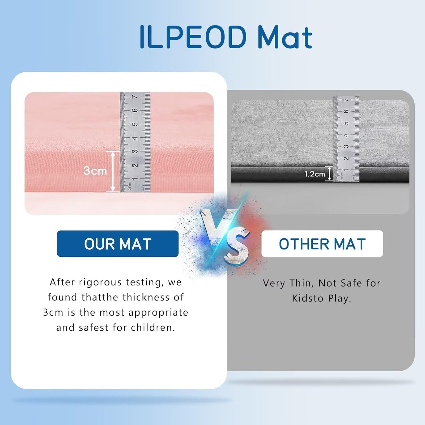 Baby Play Mat for Floor Tummy Time Mat Nursery Rug Muscle Mat Area Rug Playroom Rug Tatami Mat 13'1"x6'7" Memory Foam 1.3" Thick Crawling Mat for Babies,Toddlers, Infants, Kids,Floor Mat(Pink)