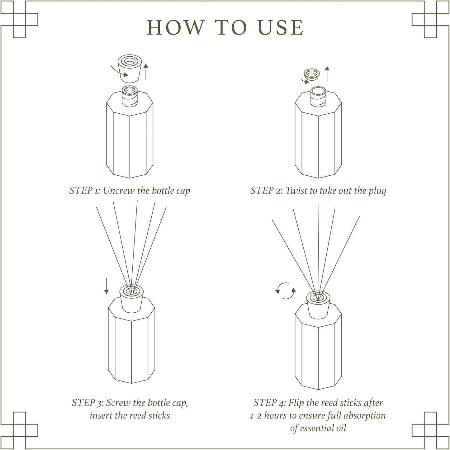 Reed Diffuser Set, 6.76 fl oz Bamboo Breeze Scented Oil Diffuser, Home Fragrance with Reed Sticks for Bedroom, Office, Bathroom Shelf Decor & Gifts