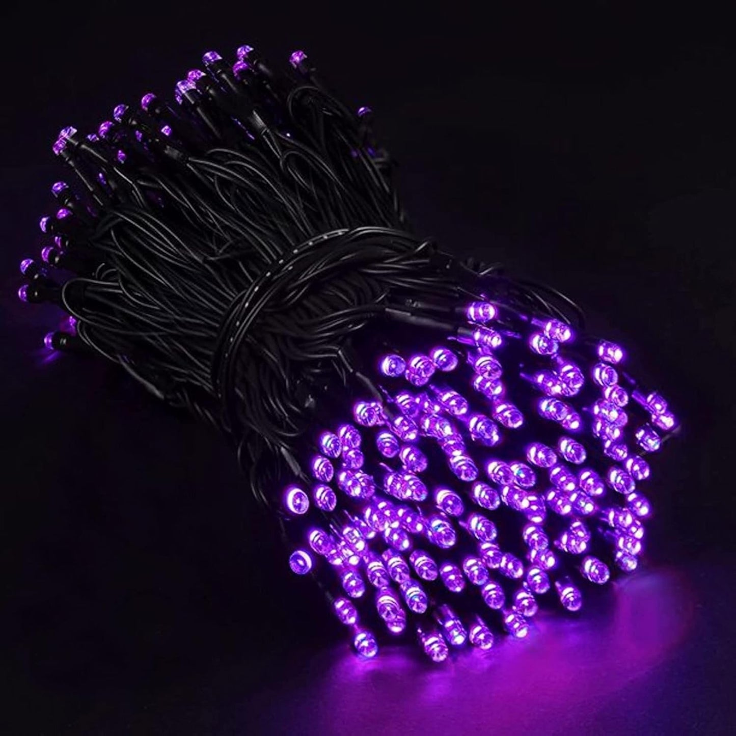 TW SHINE Halloween Lights, 200 LED 66FT Outdoor Halloween Light Plug in with 8 Modes, Waterproof Christmas Lights Outdoor, Indoor Decorations for Party Yard Haunted House Decor, Purple