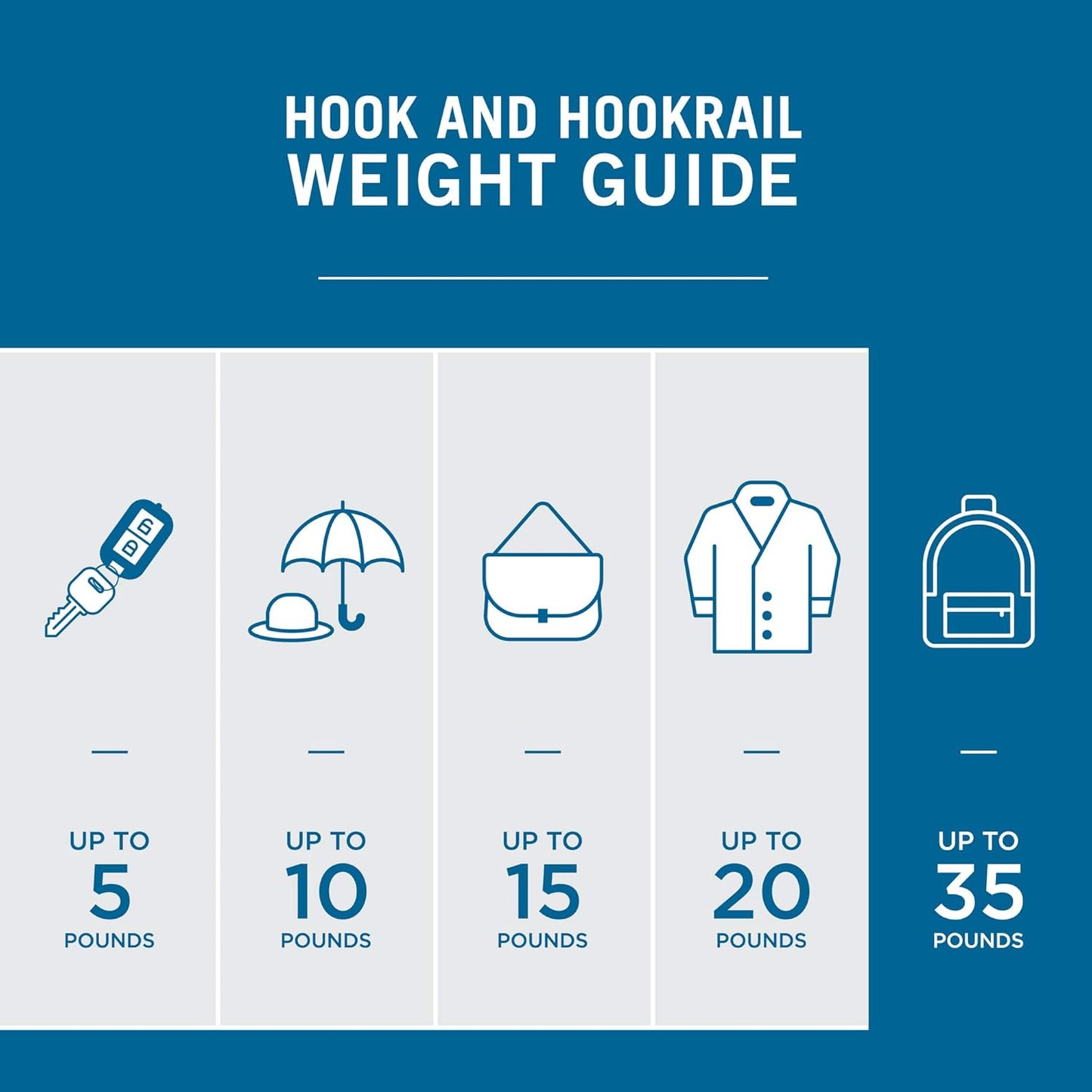 Franklin Brass Heavy Duty (1-Pack) 27" Coat Rack Wall Mount Brown Wood Rack with 6 Hooks Hanging Hook Rail for Clothes, Towels, Purses, Bags, Kitchen, Entry, Closet Organization FBHDCH6-511-R