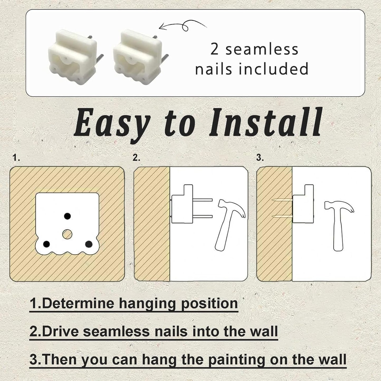 Framed Vintage Wall Art, Boho Canvas Wall Art, Dark Flowers Pictures, Nature Botanical Wall Decor, Bird Animal Paintings Prints, for Living Room Bedroom Home Decor 12x16in