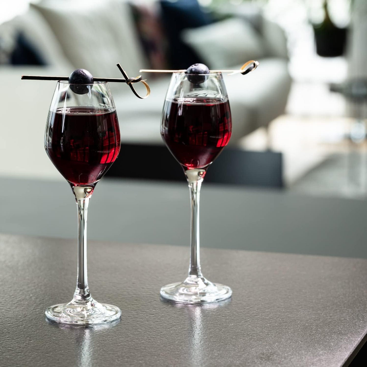 Krosno Grappa, Schnapps & Liqueur Glasses | 6-Piece Set | 2.0 oz | Splendour Collection | Vodka Shot Glasses | For Home, Restaurants & Parties | Dishwasher Safe | Lead-Free Crystal Glass