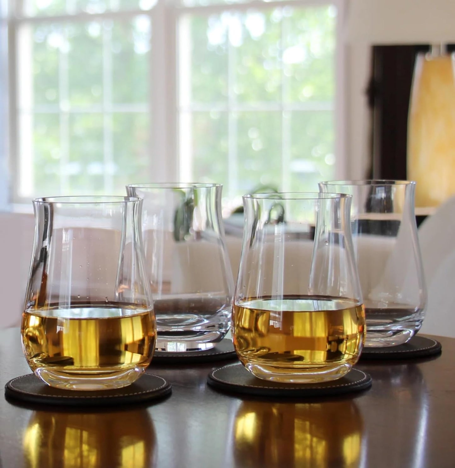 Ravenscroft Crystal | European-Made, Hand-blown Scotch Decanter Gift Set | 1 Decanter with Stopper & 4 Tumblers | 100% Lead-Free Crystal | Gift-Boxed