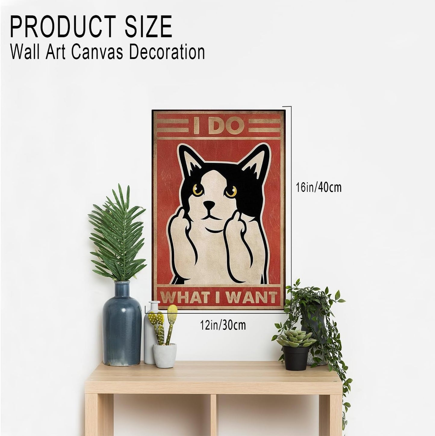 DIHSIEG Canvas Wall Art Print Frameless Floral Canvas Picture Poster, Motivational Wall Art Canvas Decor, Bedroom Canvas Prints, Dark Wall Art 12x16 Inch (dark green10)