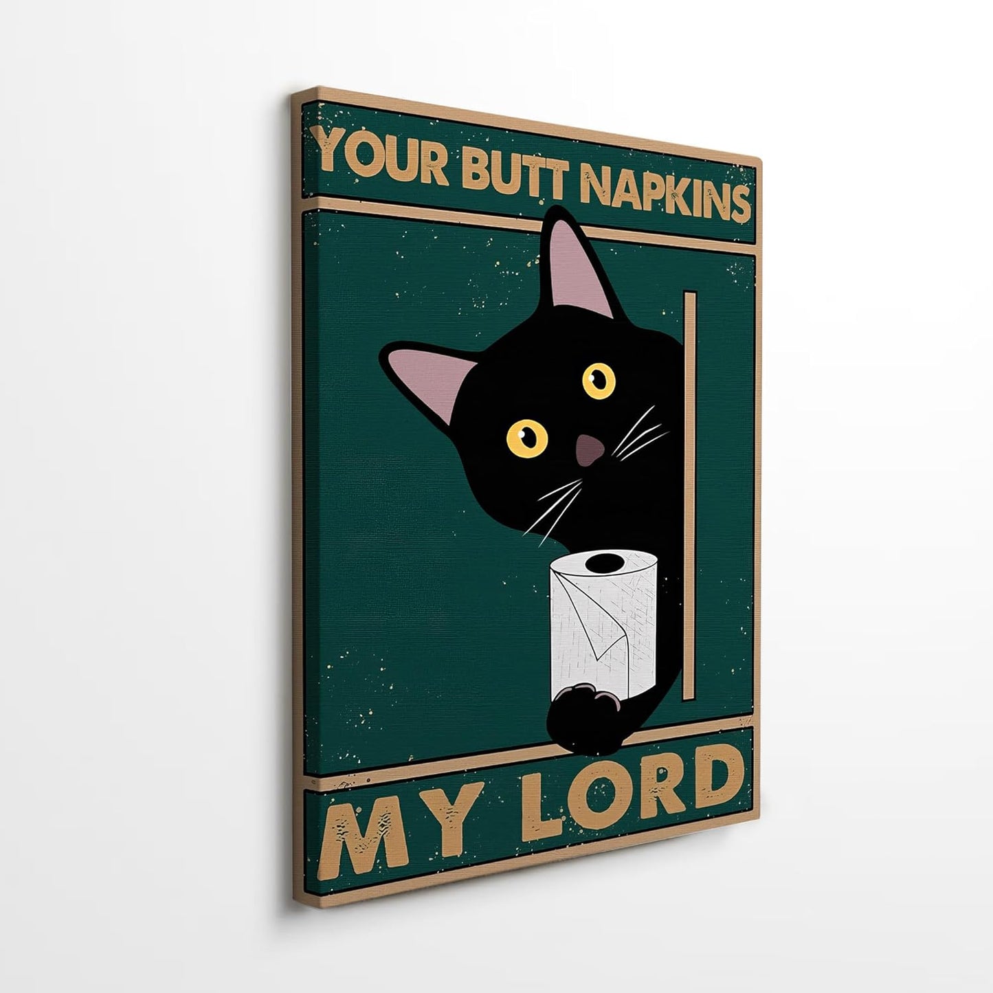 DIHSIEG Canvas Wall Art Print Frameless Floral Canvas Picture Poster, Motivational Wall Art Canvas Decor, Bedroom Canvas Prints, Dark Wall Art 12x16 Inch (dark green5)