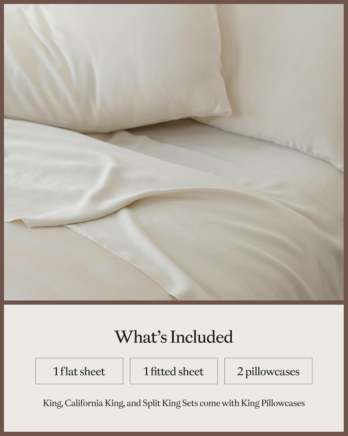 Cozy Earth Luxury Bed Sheet Set - 100% Viscose from Bamboo Fabric, Ultra-Soft & Breathable, Fits Regular & Deep Pocket Mattresses up to 20" - 4 Pieces Twin Sheet Set Oat