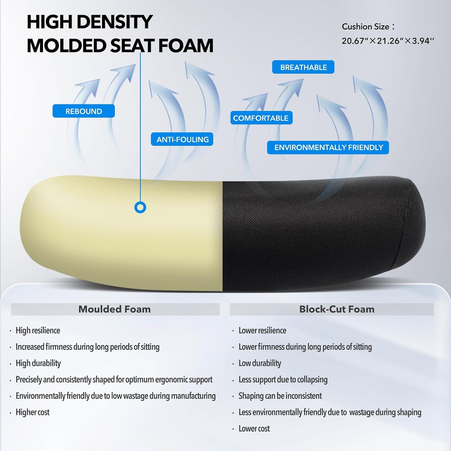 Ergonomic Mesh Office Chair Big and Tall Desk Chair Ergonomic Office Chair with Lumbar Support, Comfortable Computer & Gaming Chair, Black