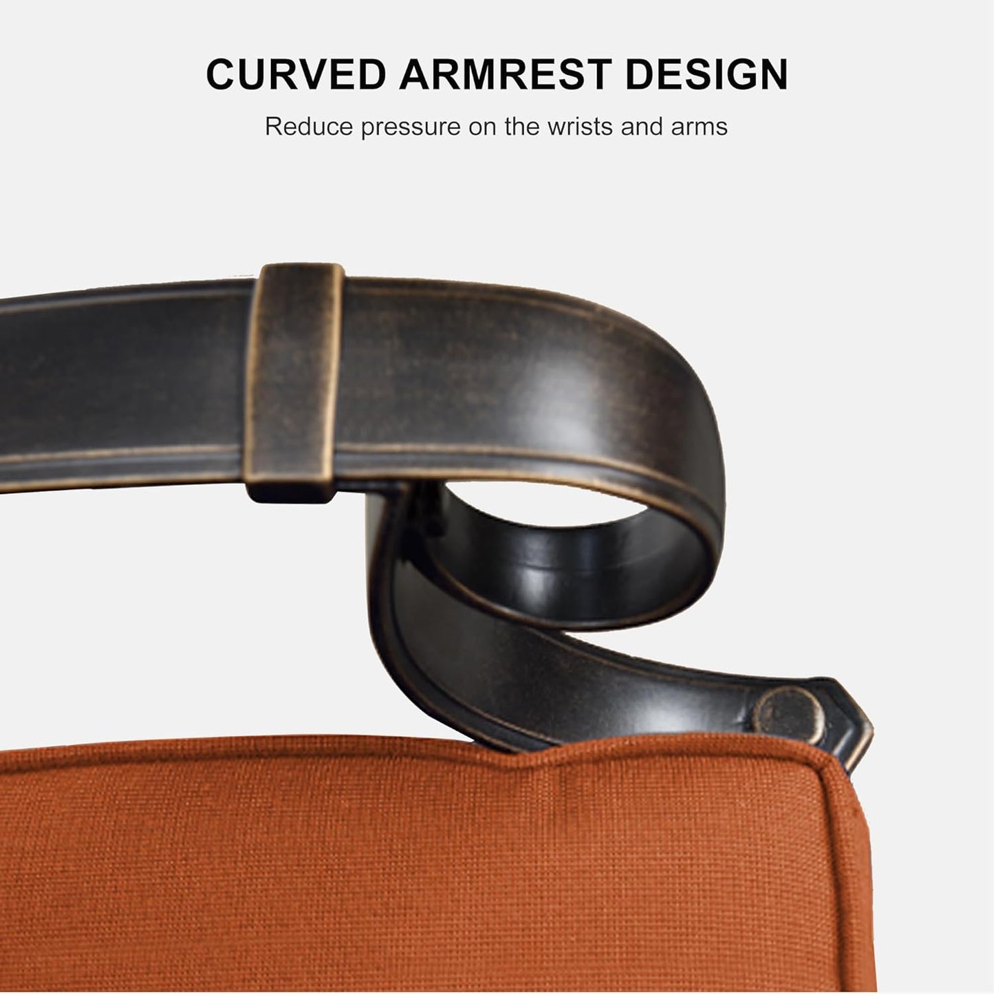 PURPLE LEAF 9 Pieces Patio Dining Sets Cast Aluminum Furniture with Rectangular Table for Lawn Garden Backyard Deck Outdoor Dining Sets with Cushions and Pillows, Lattice Brick Red