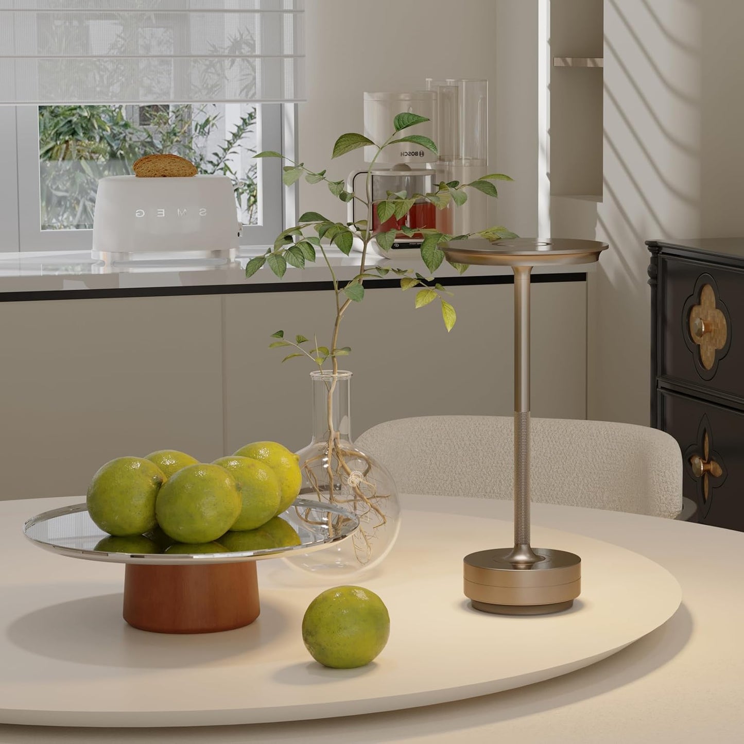 LED CordlessTable Lamp,Rechargeable USB-C Battery Operated Table Lights IP54 Waterproof 3 Levels Brightness Light with Memory Function,Cordless Light for,Dining Room, Cafe,Bars(2P Coffee)