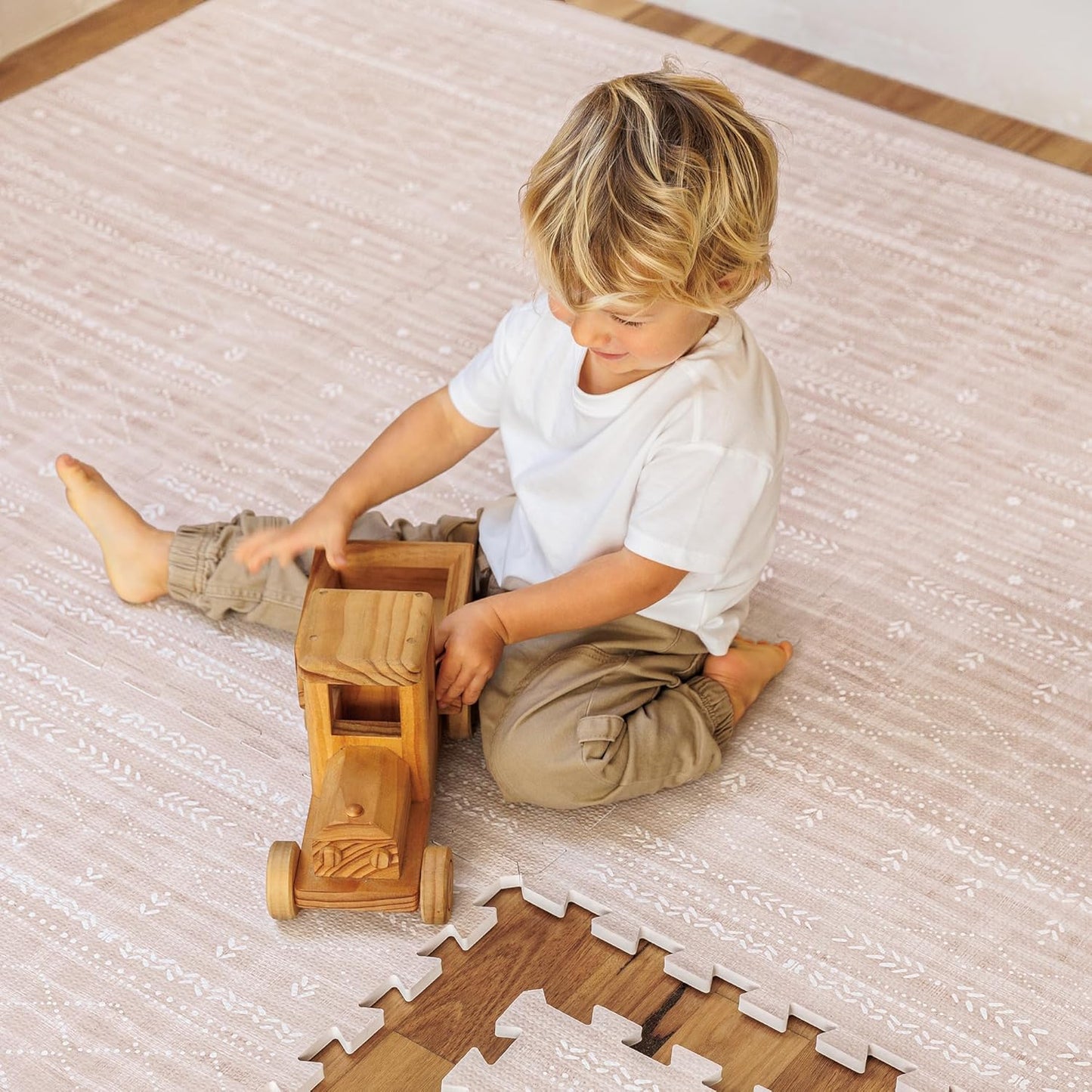 Lillefolk Baby Play Mat for Floor – 4x6ft Dusk | Soft Non Toxic Premium EVA Foam Tiles for Tummy Time, Crawling & Playroom – Waterproof Interlocking Floor Mat for Babies & Toddlers (6 Tiles)