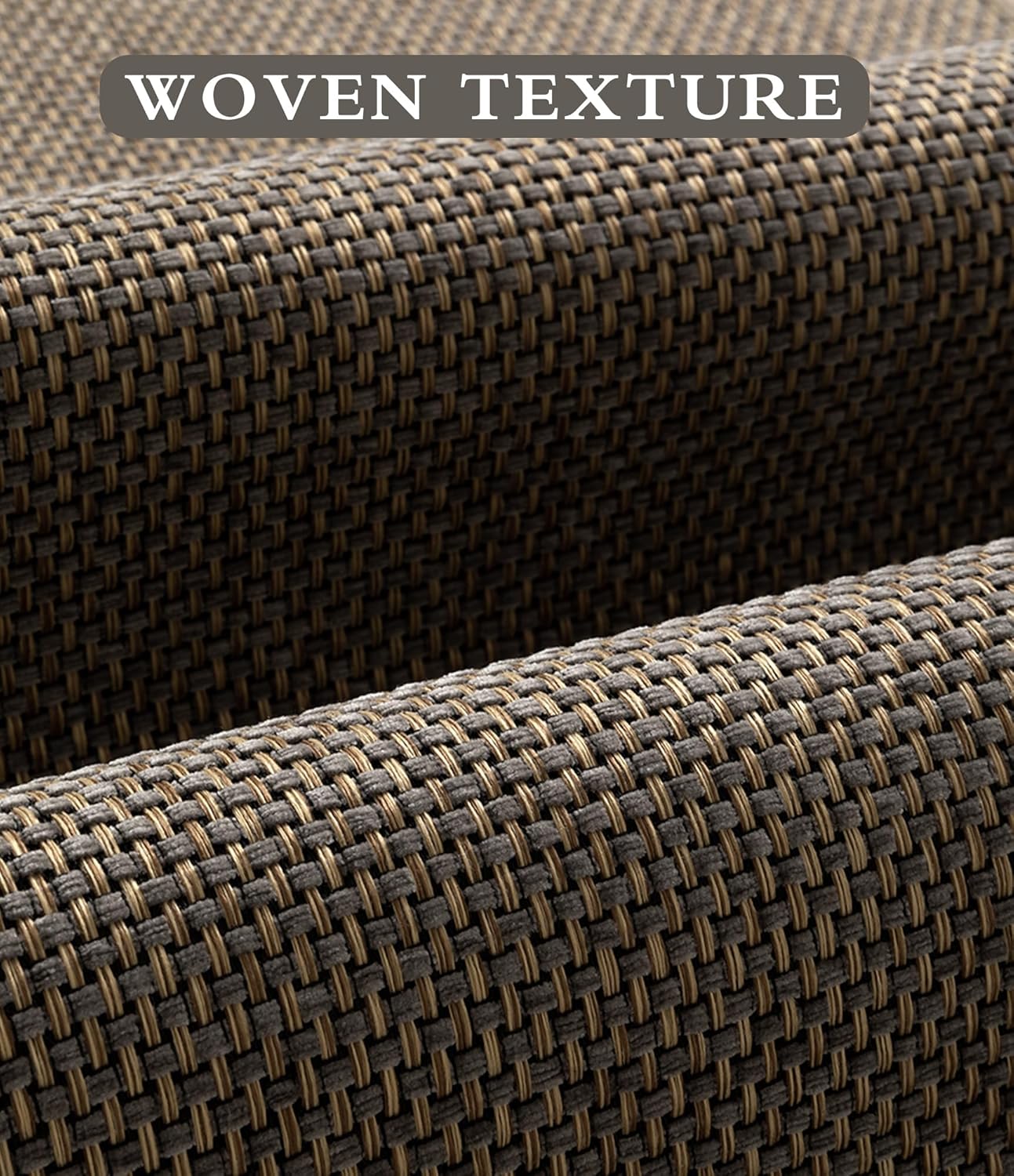 YIHOUSE Bathroom Rugs Sets 2 Pieces, Grey Ultra Thin Bath Mats Fit Under Door, Absorbent Quickly Dry Rubber Backing Braided Bath Mat Set, Non Slip Washable Bath Rugs Mat for Bathroom Floor, Grey