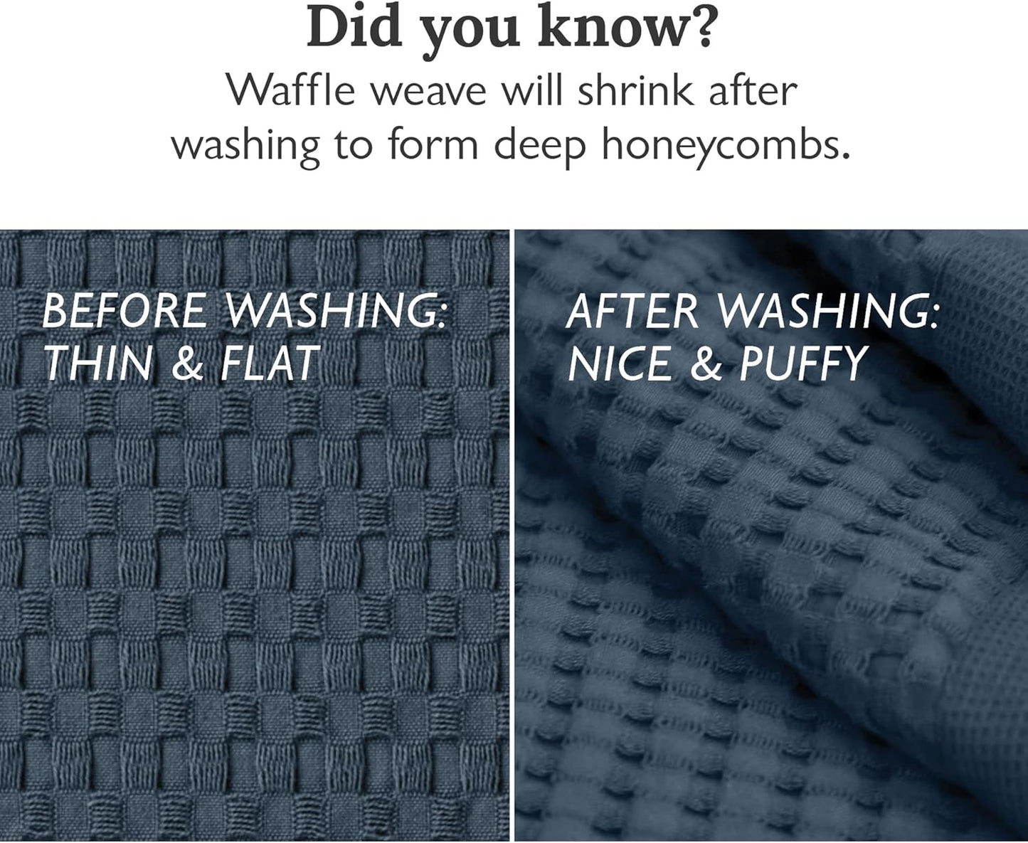 GILDEN TREE Bathroom Mat Absorbent Cotton Quick Dry for Shower, Bath & Bathtub Washable Thin, Modern Style (Midnight Blue)