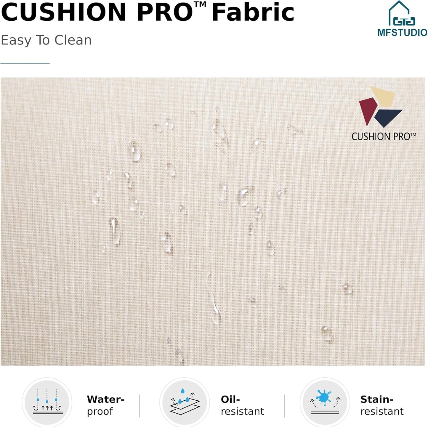 MFSTUDIO Patio Table and Chairs Set, Patio Dining Set for 8 Persons, 9 Piece Outdoor Dining Set with Expandable Table, Metal Outdoor Patio Furniture Set for Deck Backyard Poolside Garden