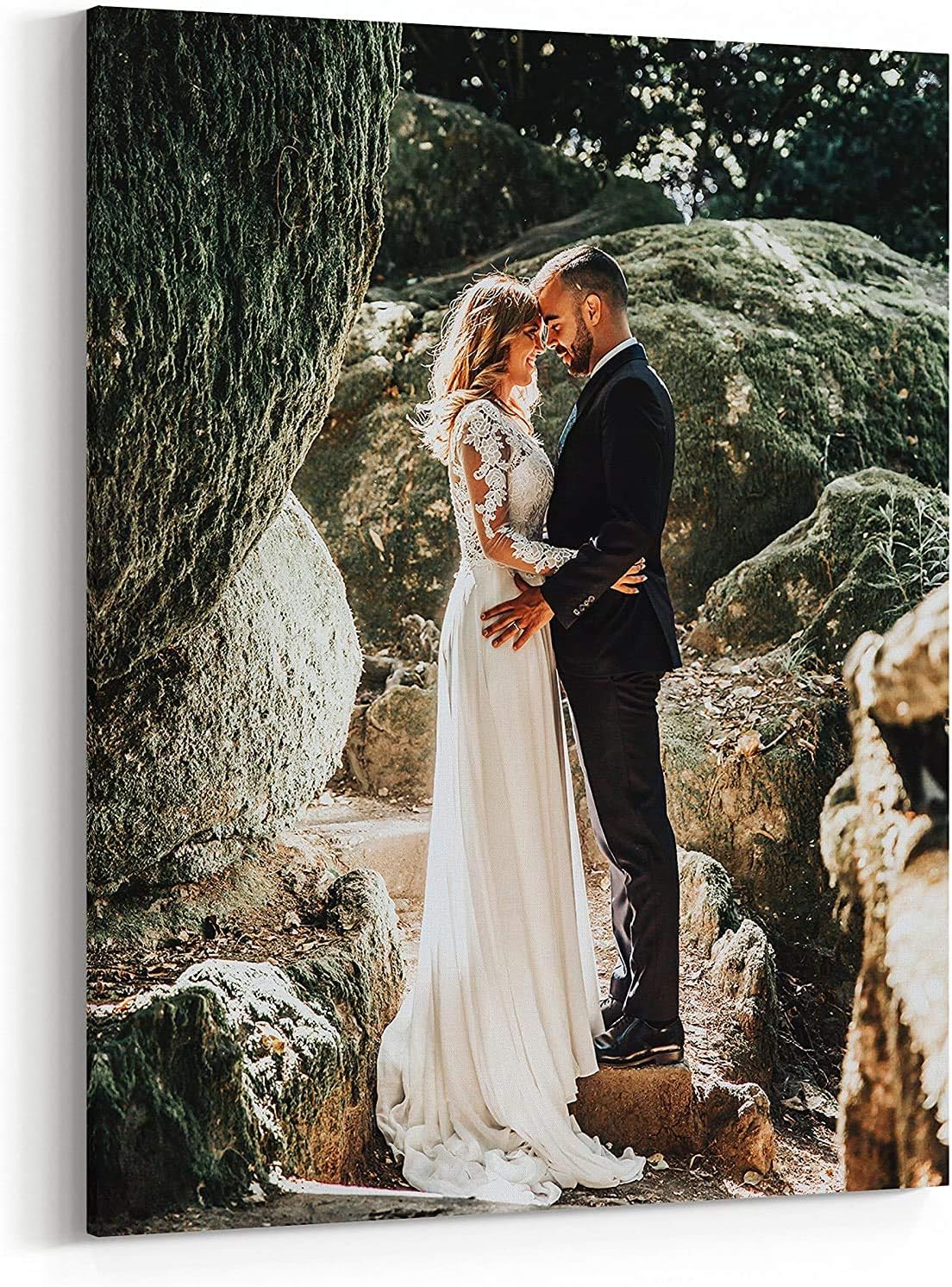 Personalized Custom Canvas Prints: Photo On Canvas (Framed Canvas, 16x20) Transform Your Photos into Stunning Framed Wall Art Digitally Printed Photo To Canvas Ideal for Home Decor