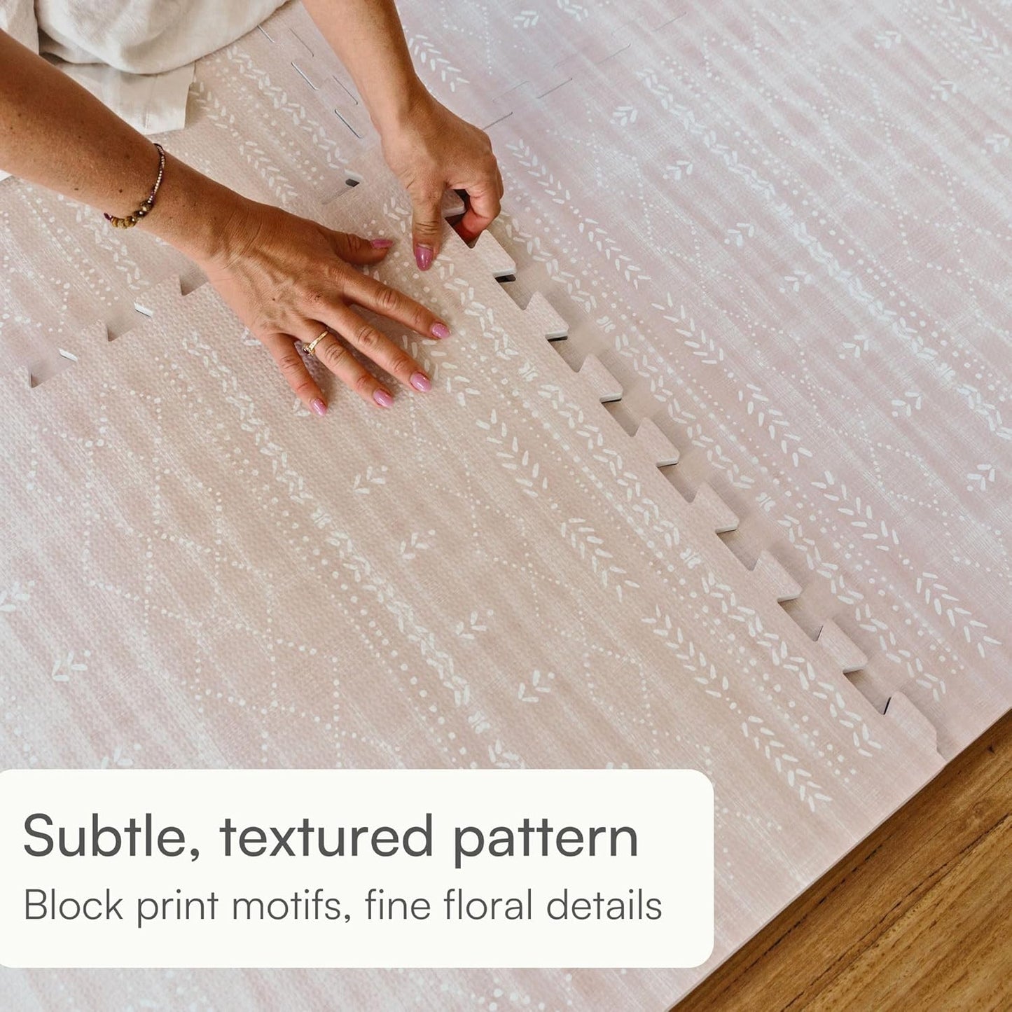 Lillefolk Baby Play Mat for Floor – 6x8ft Dusk | Soft Non Toxic Premium EVA Foam Tiles for Tummy Time, Crawling & Playroom – Waterproof Interlocking Floor Mat for Babies & Toddlers (12 Tiles)