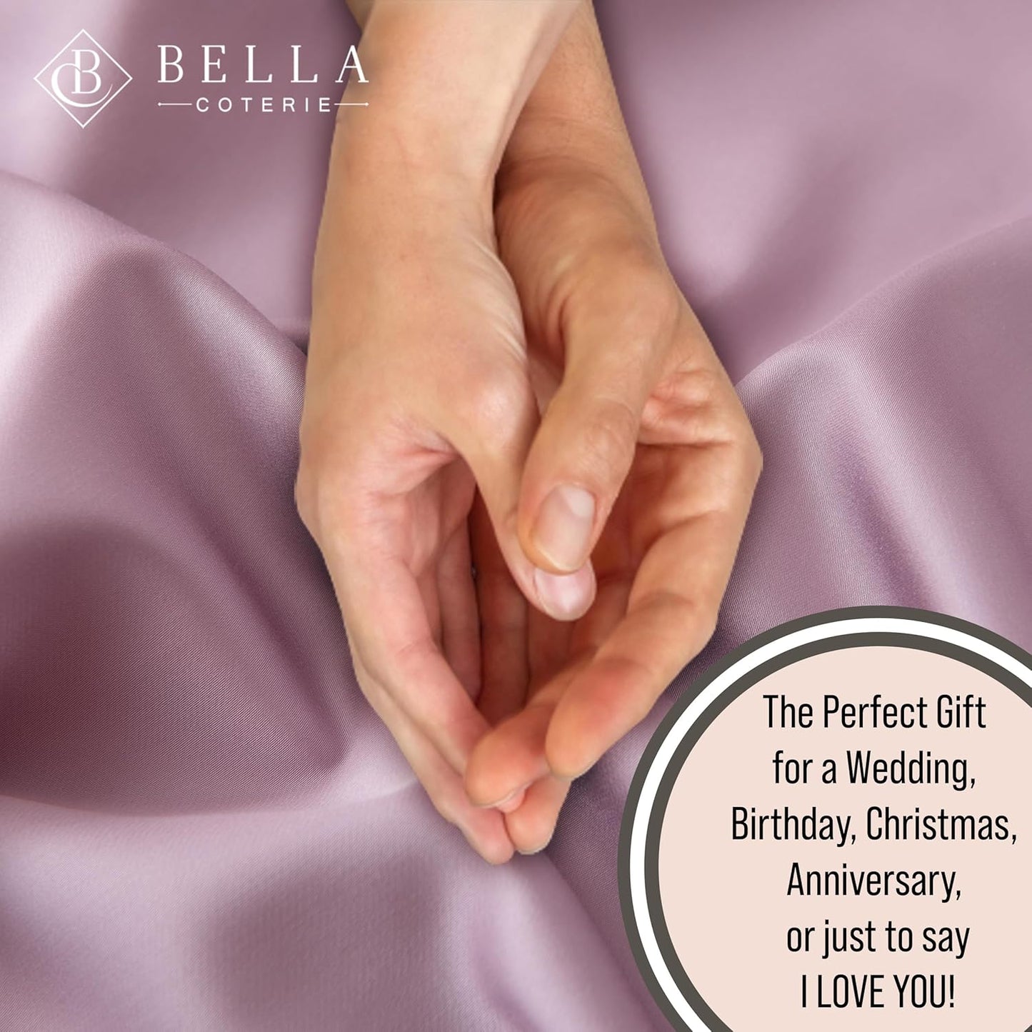 Bella Coterie Luxury Bamboo Viscose Queen Size Sheet Set | 100% Organically Grown | Ultra Soft | Cooling for Hot Sleepers | 18" Deep Pocket [Lilac]