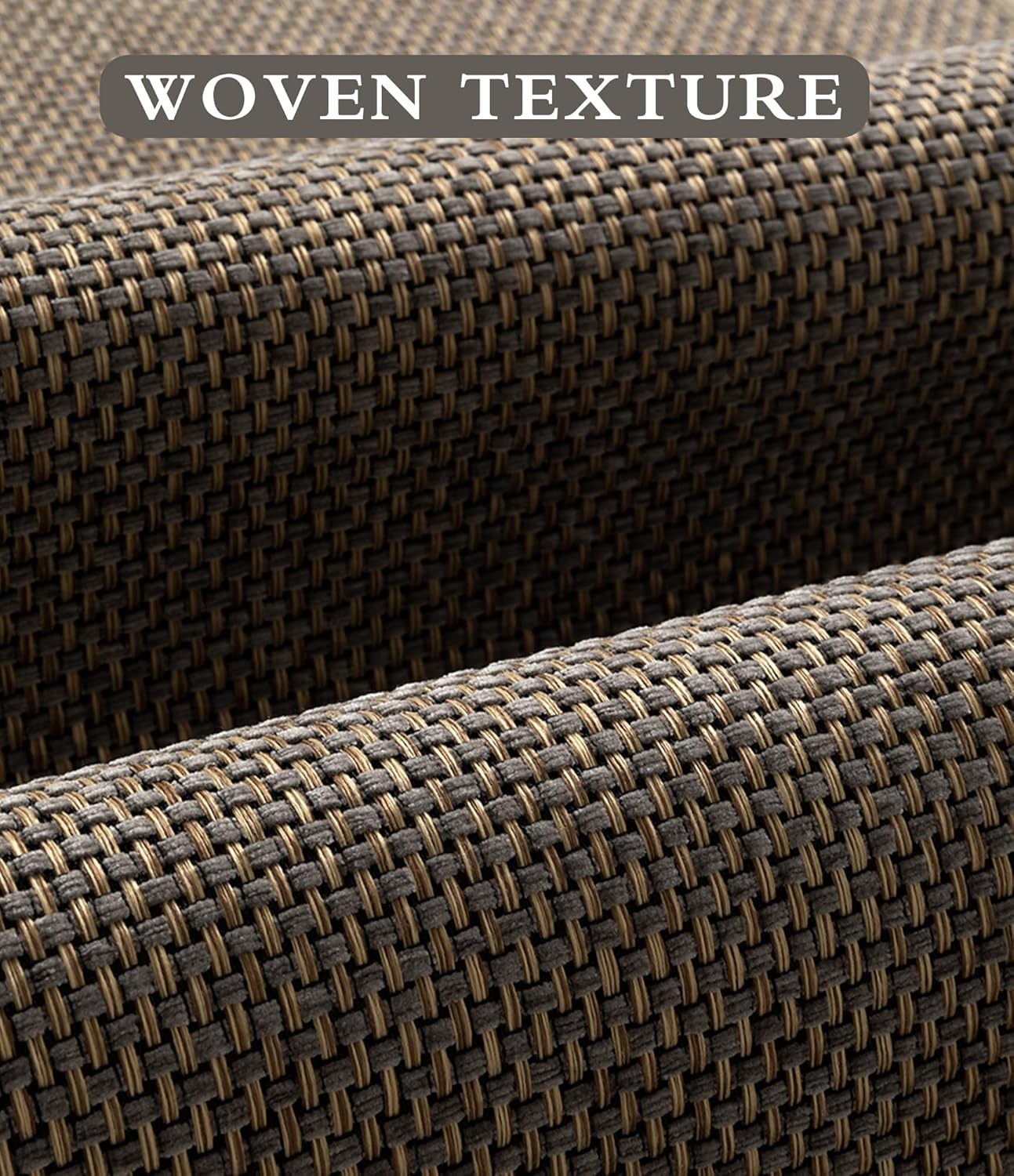 YIHOUSE Bathroom Rugs Sets 3 Pieces, Grey Ultra Thin Bath Mats Fit Under Door, Absorbent Quickly Dry Rubber Backing Braided Bath Mat Set, Non Slip Washable Bath Rugs for Bathroom Floor, Grey