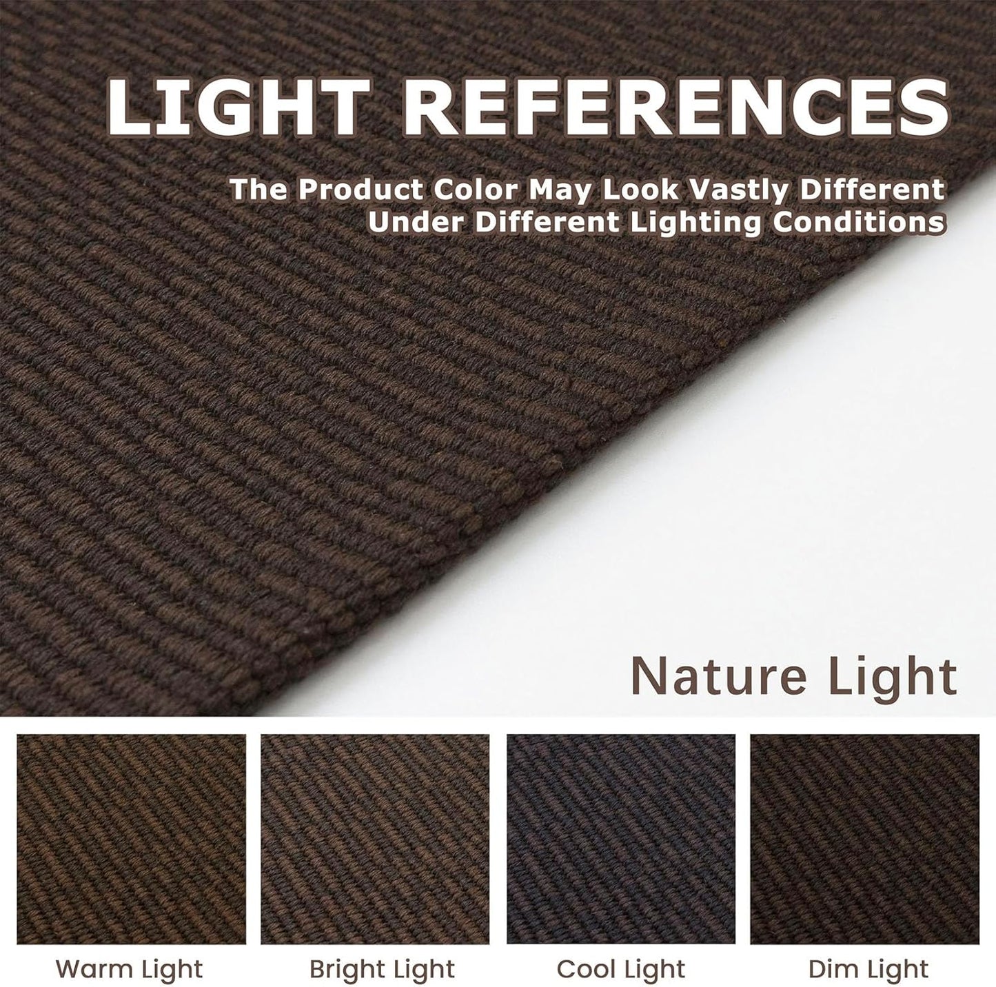 KOZYFLY Washable Runner Rug 3x10 ft Hallway Kitchen Runner Rugs with Rubber Backing Bobo Entryway Runner Indoor, Long Carpet Runners for Hall Kitchen Entryway, Dark Coffee/Brown